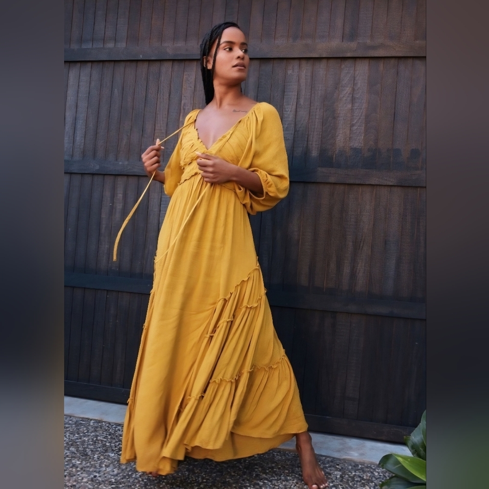 NWT Free People You're a Jewel Maxi Dress